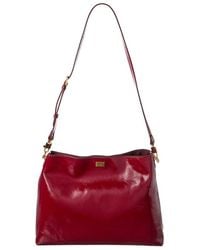 Dolce & Gabbana - Vittoria Large Patent Shoulder Bag - Lyst
