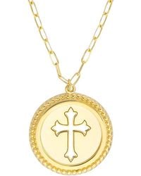 HAWLEY ST - 14K Religious Necklace - Lyst