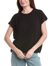 Eileen Fisher - Crew Neck Square Top - Lyst