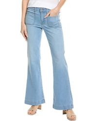 7 For All Mankind - Dojo Tailorless Sirte Flare Trouser Jean - Lyst
