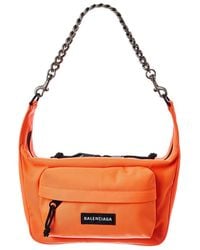Balenciaga - Raver Medium Canvas Shoulder Bag - Lyst