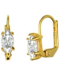 Genevive Jewelry - 14k Over Silver Earrings - Lyst