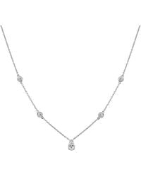 Sabrina Designs - 14K 0.54 Ct. Tw. Diamond & Sapphire Layered Necklace - Lyst