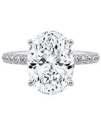Lab Grown Diamonds - 14K 6.00 Ct. Tw. Lab-Grown Diamond Ring - Lyst