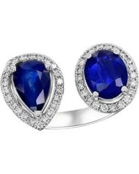 Jewels by Viomo - 14K 4.70 Ct. Tw. Diamond & Sapphire Ring - Lyst