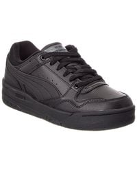 PUMA - Rebound Retro Leather Sneaker - Lyst