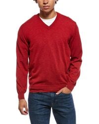 Brunello Cucinelli - 100% Cashmere V-Neck Sweater - Lyst