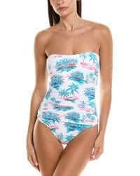 Tommy Bahama - Island Cays Oasis Bandeau One-Piece - Lyst