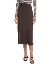 Vince - Pull-On Midi Skirt - Lyst