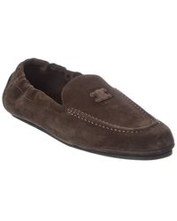 Celine - Adam Suede Loafer - Lyst