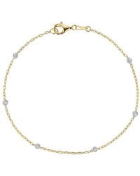 Reiss - 14K 0.09 Ct. Tw. Diamond By-The-Yard Bracelets - Lyst