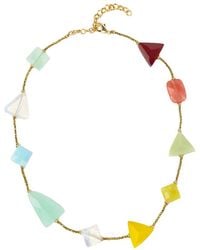 Saachi - Geometric Shapes Necklace - Lyst