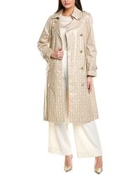 Karl Lagerfeld - Double L Trench Coat - Lyst