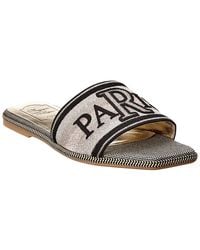 Roger Vivier - Loves Paris Espadrille Mule - Lyst