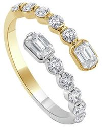 Sabrina Designs - 14k Two-tone 1.06 Ct. Tw. Diamond Wrap Ring - Lyst