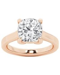 Lab Grown Diamonds - 14K 4.00 Ct. Tw. Lab-Grown Diamond Solitaire Engagement Ring - Lyst