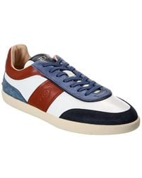 Tod's - Leather & Suede Sneaker - Lyst