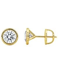 Lab Grown Diamonds - 14K 6.00 Ct. Tw. Lab-Grown Diamond Earrings - Lyst