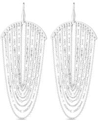 Italian Silver - Piazza Di Spagna Chandelier Earrings - Lyst