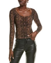 Alice + Olivia - Delaina Scoop Top - Lyst