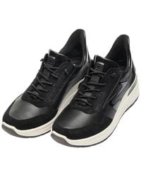 Ara - Galicia Suede, Leather, & Patent Sneaker - Lyst