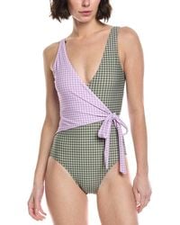 summersalt - The Perfect Wrap One-Piece - Lyst