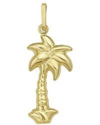 Italian Gold - 14K Charm Pendant - Lyst