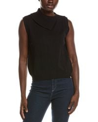HUNTER - Asymmetric Collar Sweater - Lyst