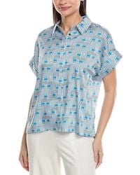 KARL LAGERFELD - Printed Blouse - Lyst