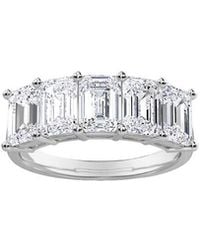 Diana M. Jewels - Diana M. Fine Jewelry 14k 2.60 Ct. Tw. Lab Grown Diamond Half-eternity Ring - Lyst