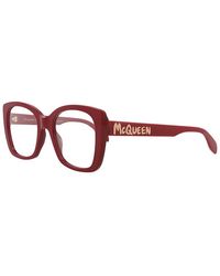 McQueen - Am0351O 52Mm Optical Frames - Lyst