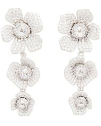 Kate Spade - Cz Poppy Power Linear Earrings - Lyst