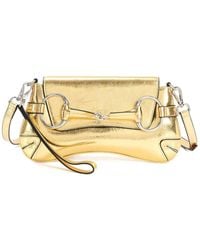 Tiffany & Fred Paris - Metallic Leather Shoulder Bag - Lyst
