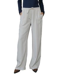 Bella Dahl - Kylie Wide Leg Drawstring Pant - Lyst