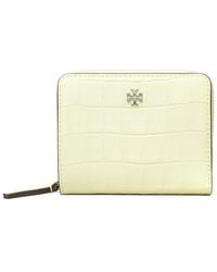 Tory Burch - Emerson Mini Embossed Leather Wallet - Lyst