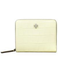 Tory Burch - Emerson Mini Embossed Leather Wallet - Lyst