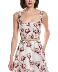 MILLY - Paige Blouse - Lyst