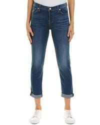 7 For All Mankind 7 For All Mankind Josefina Amuse Skinny Boyfriend Cut - Blue