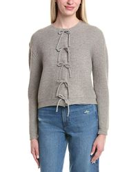 Lea & Viola - Bow Cardigan - Lyst