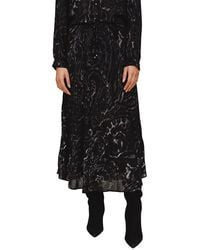 Bella Dahl - Bias Full Skirt - Lyst