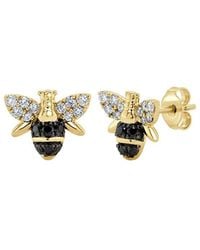 Sabrina Designs - 14k 0.91 Ct. Tw. Diamond Bumble Bee Studs - Lyst