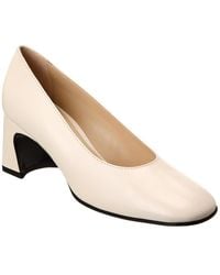 Tod's - Logo Leather Pump - Lyst