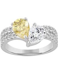 Brilliant Bloom - 14K 2.00 Ct. Tw. Lab-Grown Diamond Ring - Lyst