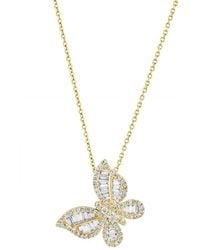 Effy Fine Jewelry - 14K 0.98 Ct. Tw. Diamond Necklace - Lyst