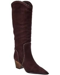 Alexandre Birman - Victoria Saddle 60 Suede Knee-High Boot - Lyst