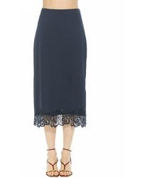 Alexia Admor - Ashen Pencil Skirt - Lyst