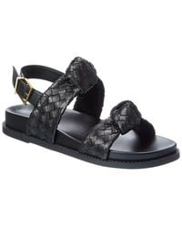 SCHUTZ SHOES - Kareena Leather Sandal - Lyst