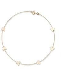 Ember Fine Jewelry - 14k Butterfly Station Bracelet - Lyst