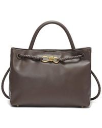 Tiffany & Fred Paris - Large Smooth Leather Tote - Lyst