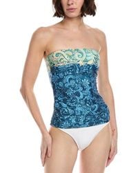 Monte and Lou - Bandeau Tankini Top - Lyst